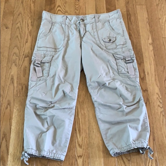 calvin klein cargo capris